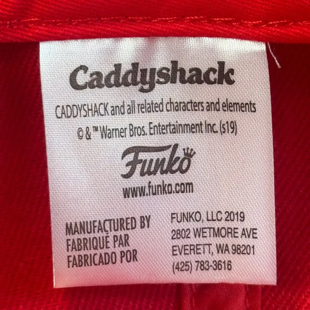 Caddyshack Bushwood Country Club Golf Hat  Funko Red SnapBack Baseball Cap